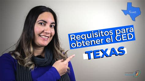 requirements for ged in texas